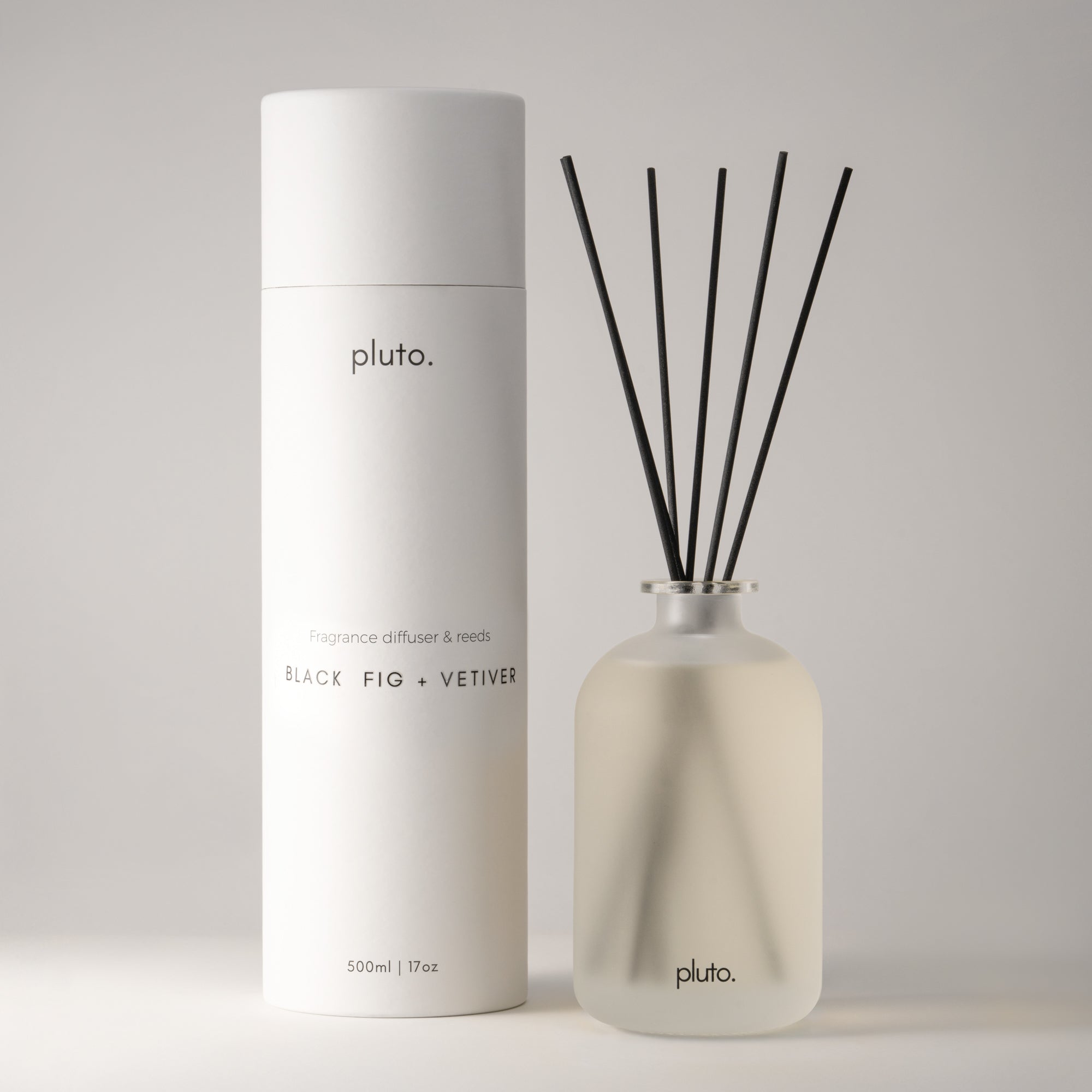 Black Fig Vetiver diffuser with black cork