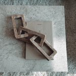 Travertine- chain, hand-finished home decor by pluto. Dubai