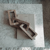 Travertine- chain, hand-finished home decor by pluto. Dubai