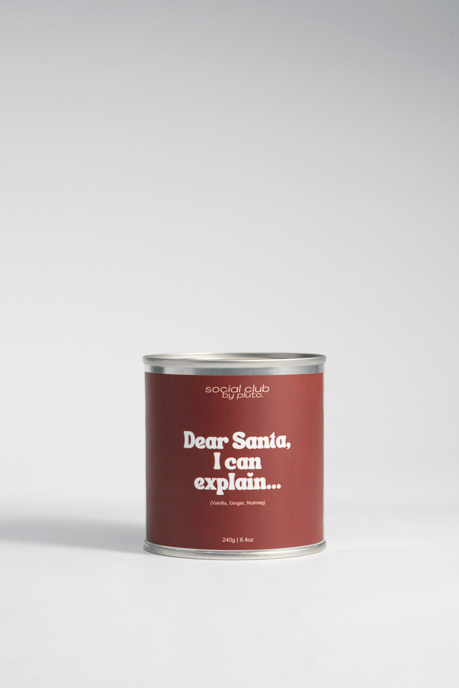 Dear Santa, I can explain..., Social Club statement candle by pluto. Dubai