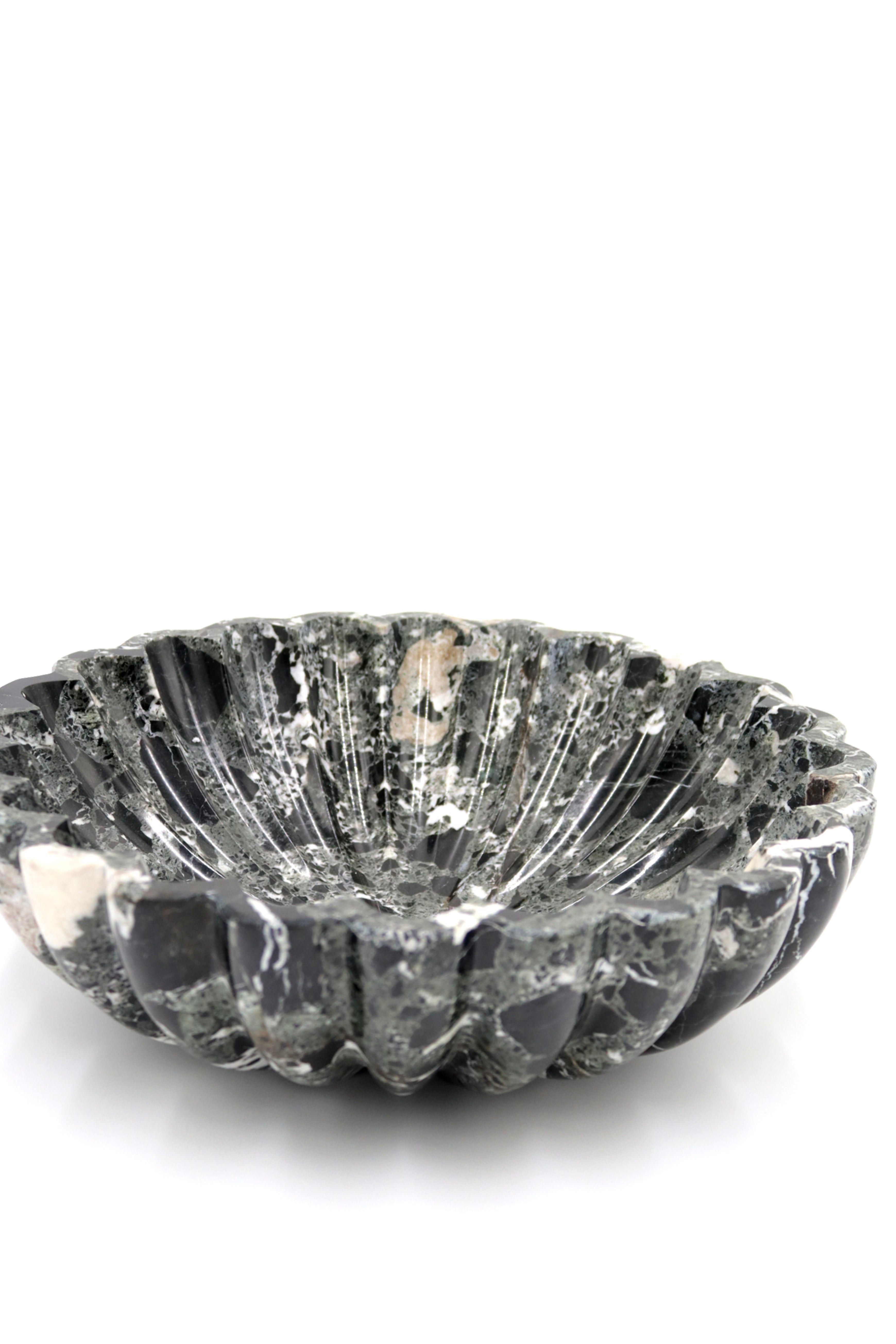 Maia marble bowl, pluto. home decor vase, made in Dubai