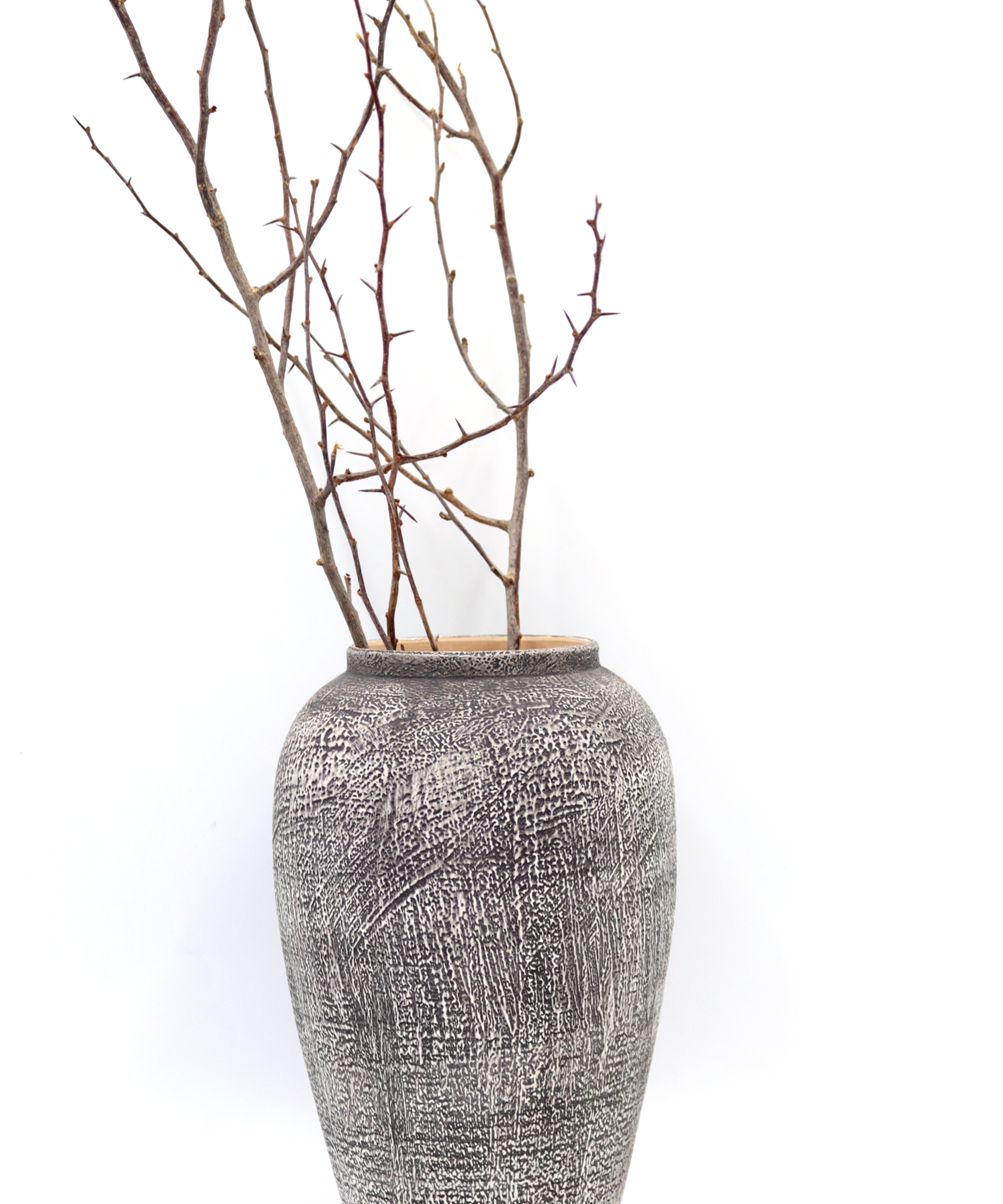 Adonis - tall, hand-finished sculptural vase by pluto. Dubai