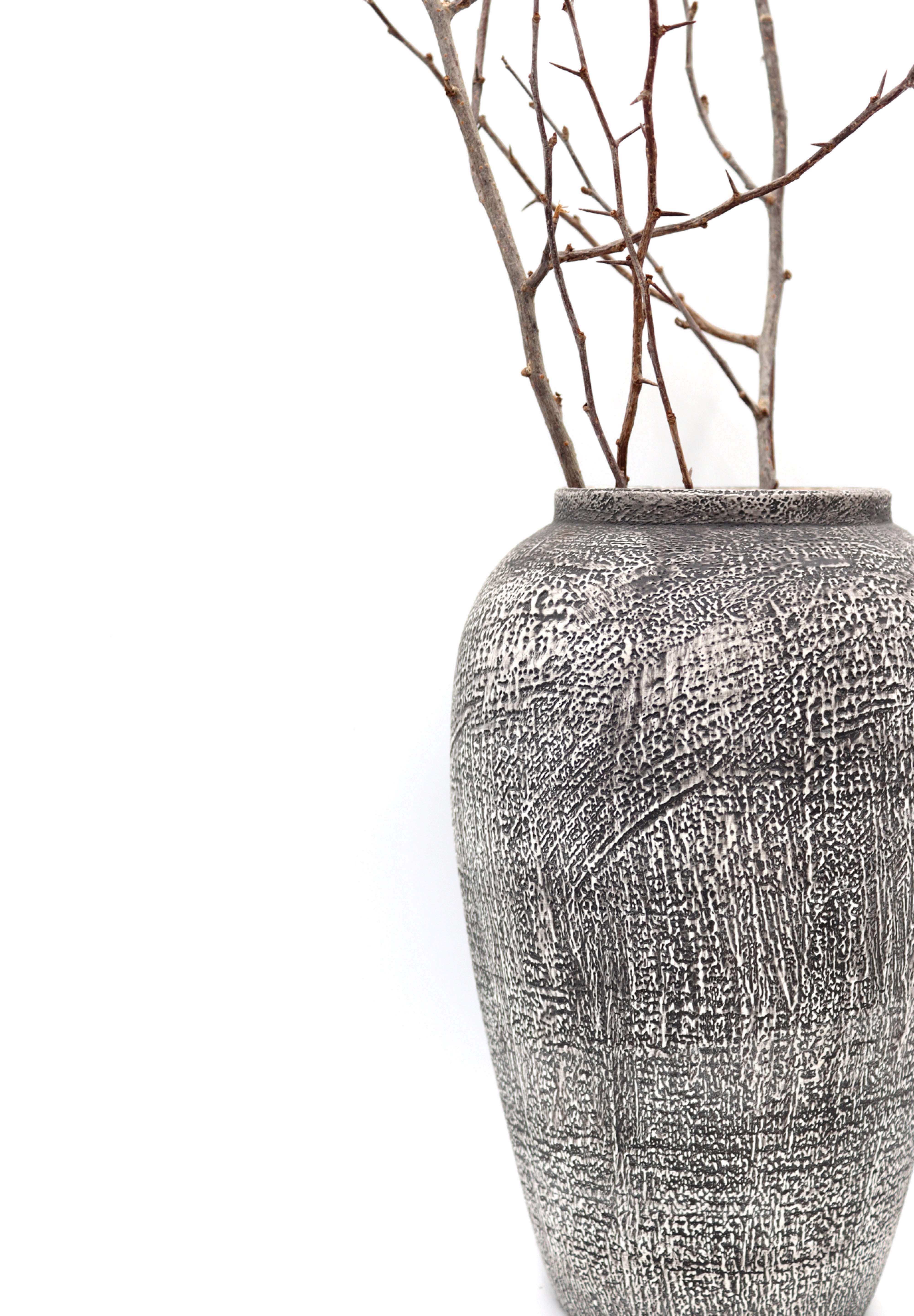 Adonis - tall, pluto. home decor vase, made in Dubai