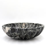Maia marble bowl, hand-finished sculptural vase by pluto. Dubai
