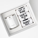 pluto x GymSox gift box, hand-poured soy wax candle in sculptural Eries bowl, pluto. Dubai