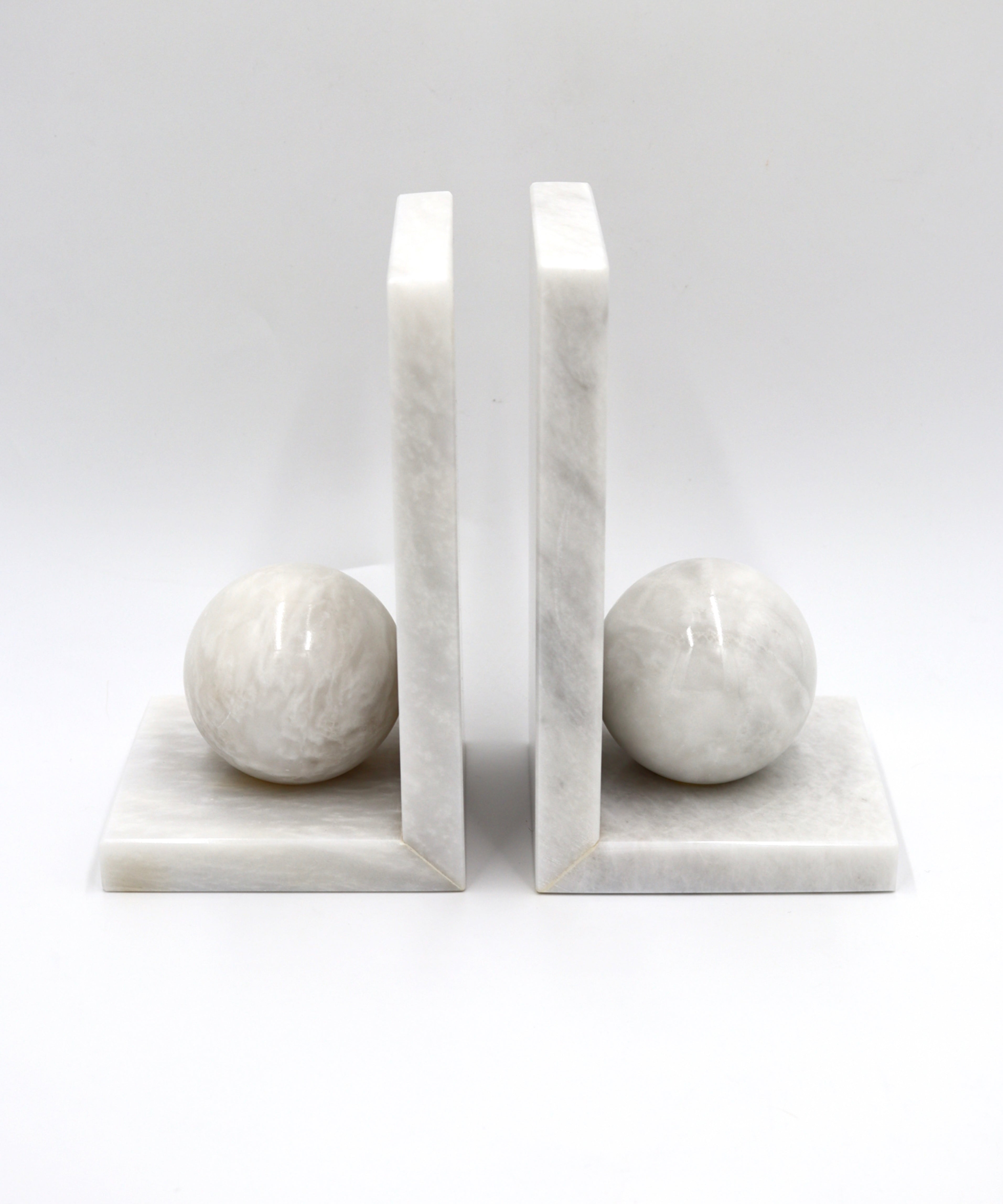 Blanco bookends, hand-finished home decor by pluto. Dubai