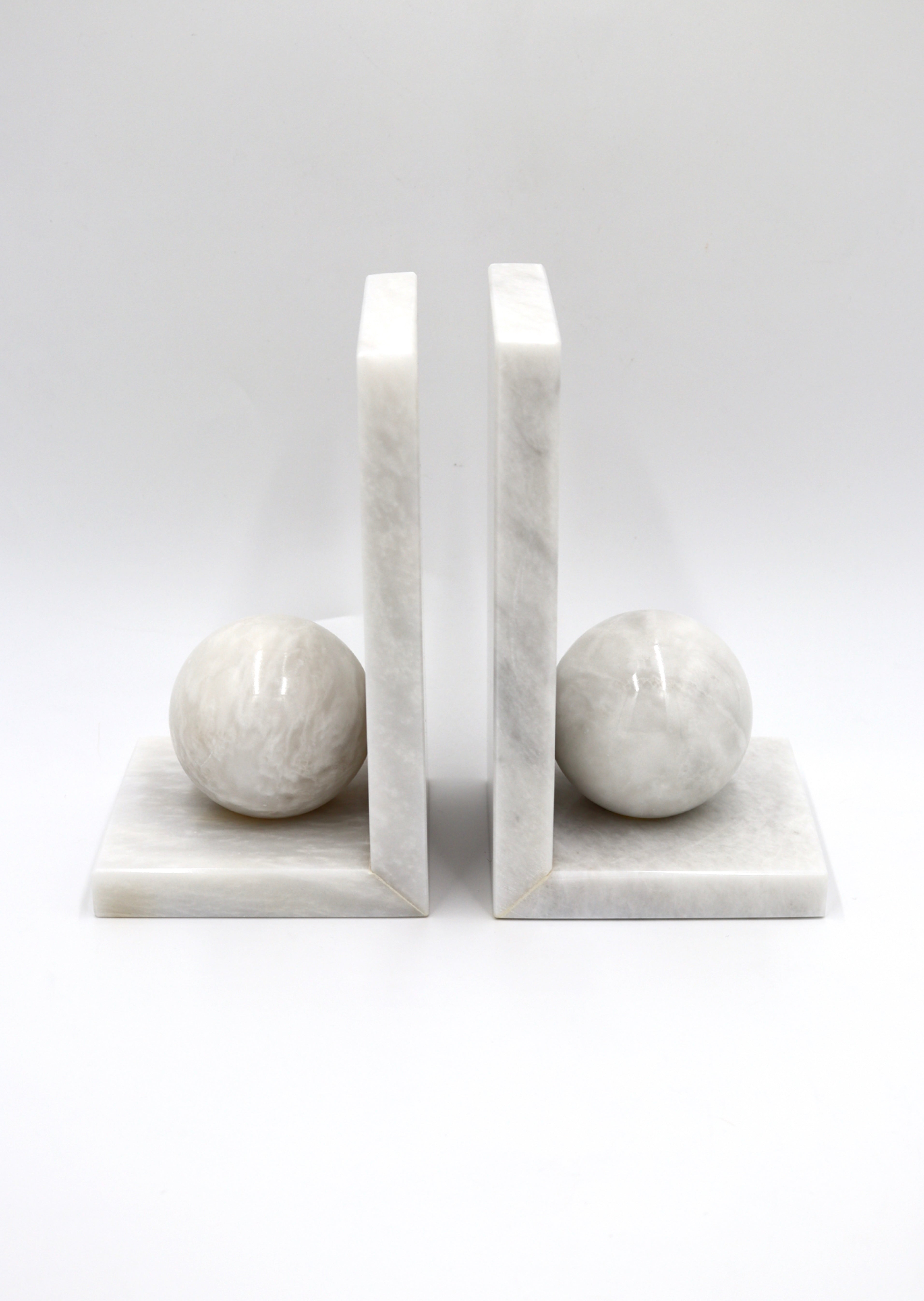 Blanco bookends, hand-finished home decor by pluto. Dubai
