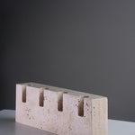 Thea - 4 candle holder - Smooth Finish, hand-finished home decor by pluto. Dubai
