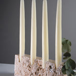 Thea - 4 Candle Holder - Rough Finish, hand-finished home decor by pluto. Dubai