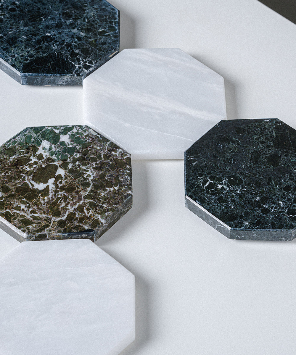 Coasters, hand-finished home decor by pluto. Dubai