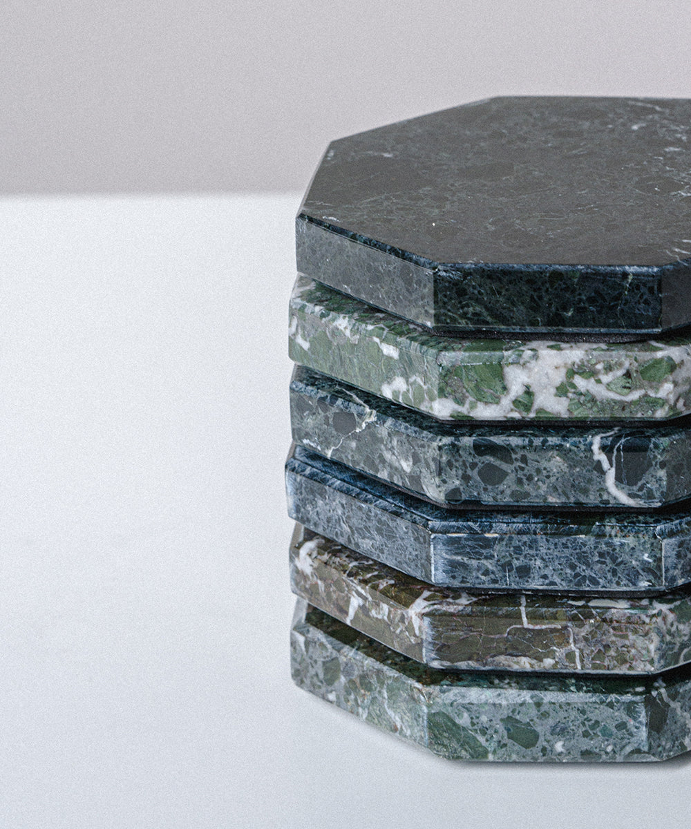 Coasters, hand-finished home decor by pluto. Dubai