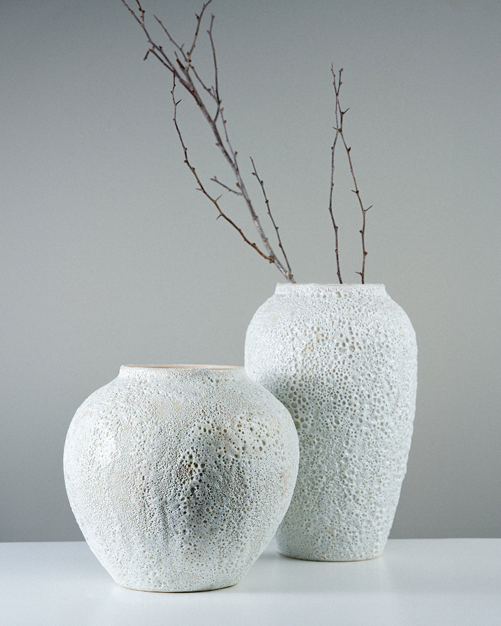 Cora - tall, pluto. home decor vase, made in Dubai
