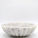 Maia marble bowl, hand-finished sculptural vase by pluto. Dubai