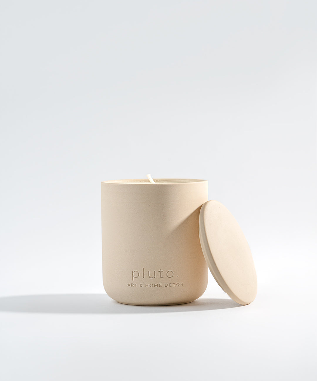 Bliss, wooden wick soy wax candle, hand-poured in Dubai by pluto.