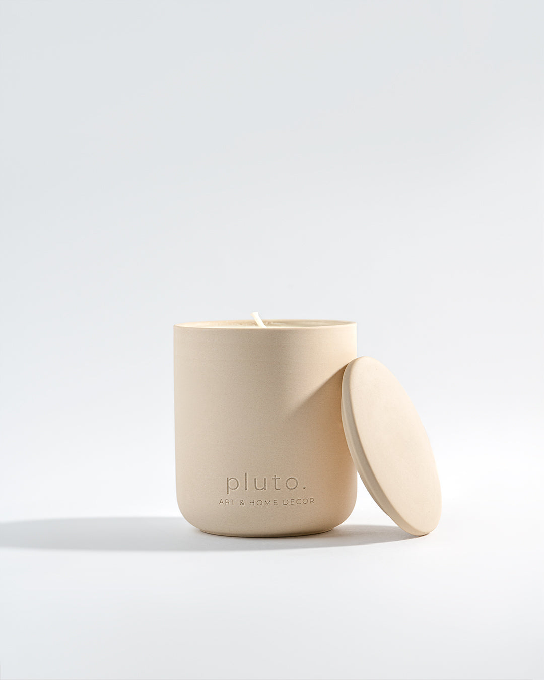 Bliss, wooden wick soy wax candle, hand-poured in Dubai by pluto.