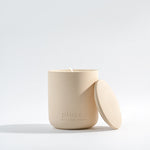 Bliss, wooden wick soy wax candle, hand-poured in Dubai by pluto.