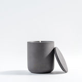 Pepe Nero, wooden wick soy wax candle, hand-poured in Dubai by pluto.