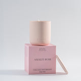 Amalfi Rosi, Venetia wooden wick candle by pluto., Dubai