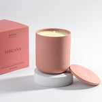 Toscana, Venetia wooden wick candle by pluto., Dubai