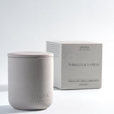 Tobacco & Vanille, Venetia wooden wick candle by pluto., Dubai