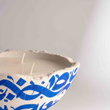 Layali Collection Eries candle, Eries bowl candle by pluto., hand-finished in Dubai