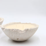 Black Fig & Vetiver, hand-poured soy wax candle in sculptural Eries bowl, pluto. Dubai