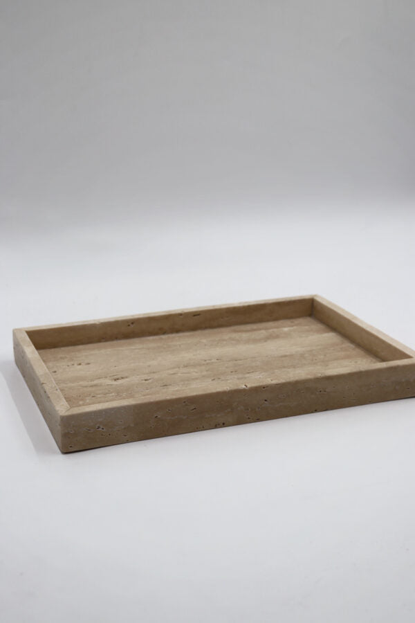 Troy - Square marble tray, hand-finished home decor by pluto. Dubai