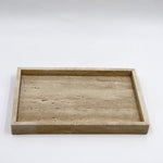 Troy - Square marble tray, hand-finished home decor by pluto. Dubai