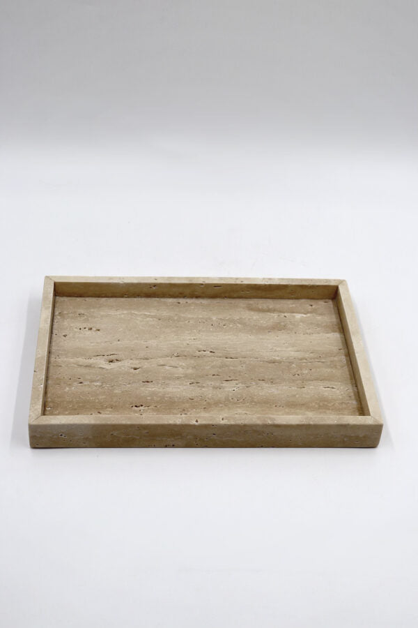 Troy - Square marble tray, hand-finished home decor by pluto. Dubai