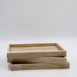 Troy - Square marble tray, hand-finished home decor by pluto. Dubai
