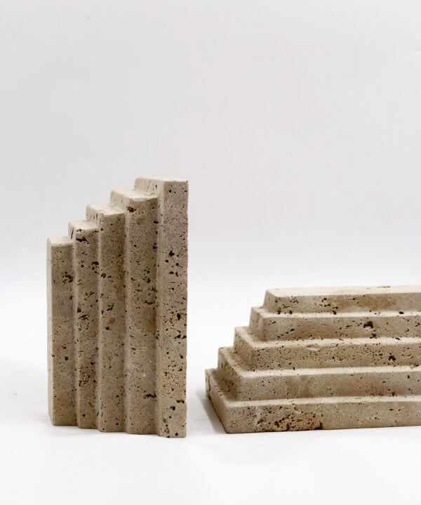 Layers Bookends, hand-finished home decor by pluto. Dubai