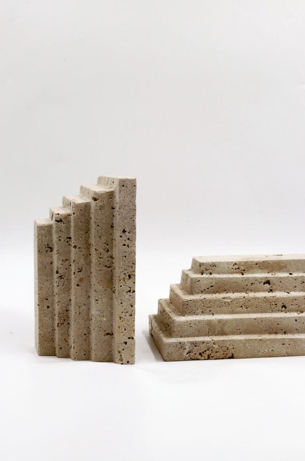 Layers Bookends, hand-finished home decor by pluto. Dubai