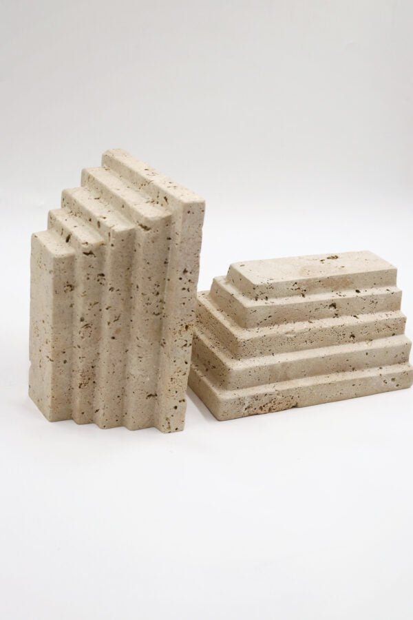 Layers Bookends, hand-finished home decor by pluto. Dubai