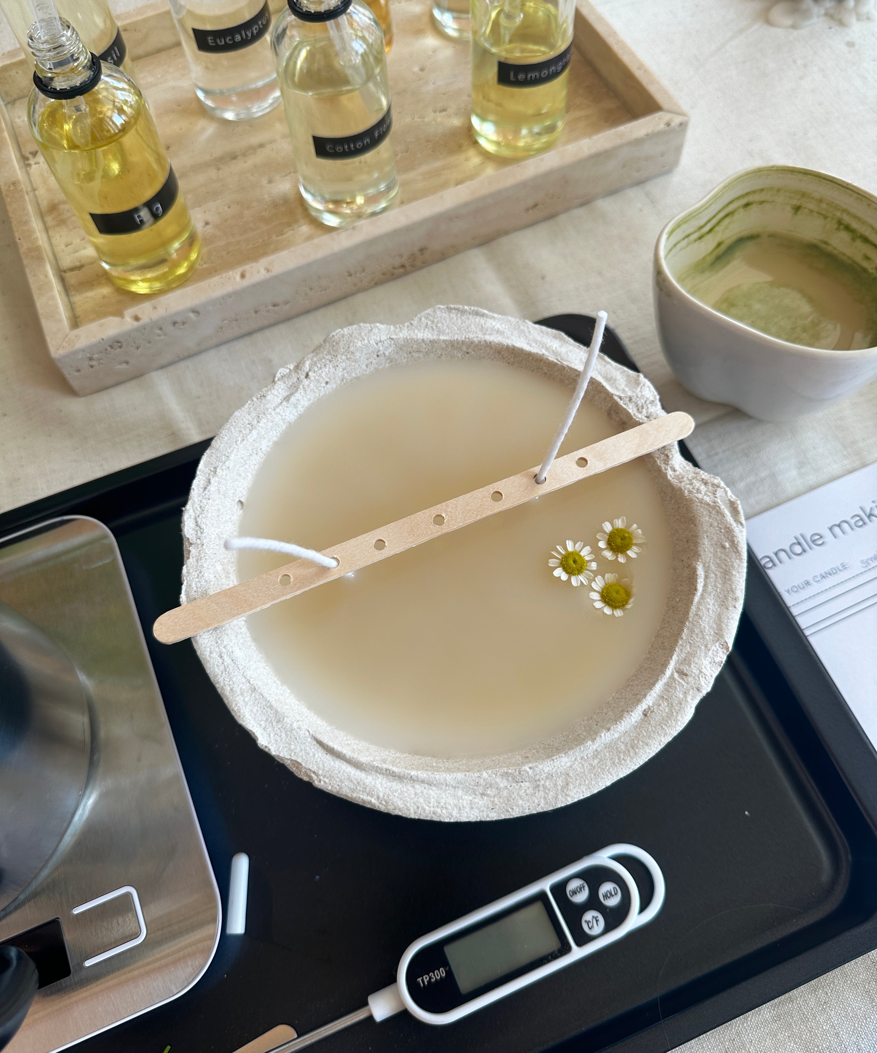 Candle Master class @Thea, pluto. candle-making masterclass in Dubai