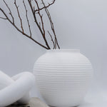 Elyse Vase, hand-finished sculptural vase by pluto. Dubai