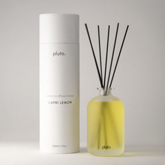 Capri Lemon Diffuser, 100ml hand-poured reed diffuser, pluto. Dubai
