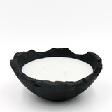 Cuban Tobacco & Oak, Eries bowl candle by pluto., hand-finished in Dubai