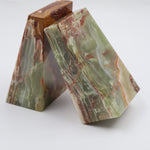 Green onyx bookends, hand-finished home decor by pluto. Dubai