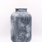 Akilah vase in Ebony black, hand-finished sculptural vase by pluto. Dubai