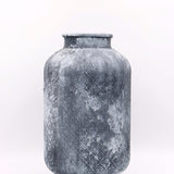 Akilah vase in Ebony black, hand-finished sculptural vase by pluto. Dubai