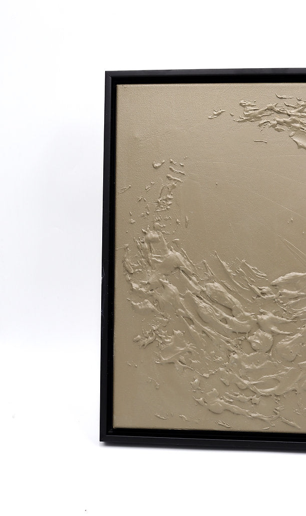 Nude No.1, pluto. wall art, hand-finished in Dubai