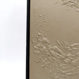 Nude No.1, pluto. wall art, hand-finished in Dubai