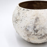 Mercury bowl in Stone, pluto. home decor vase, made in Dubai