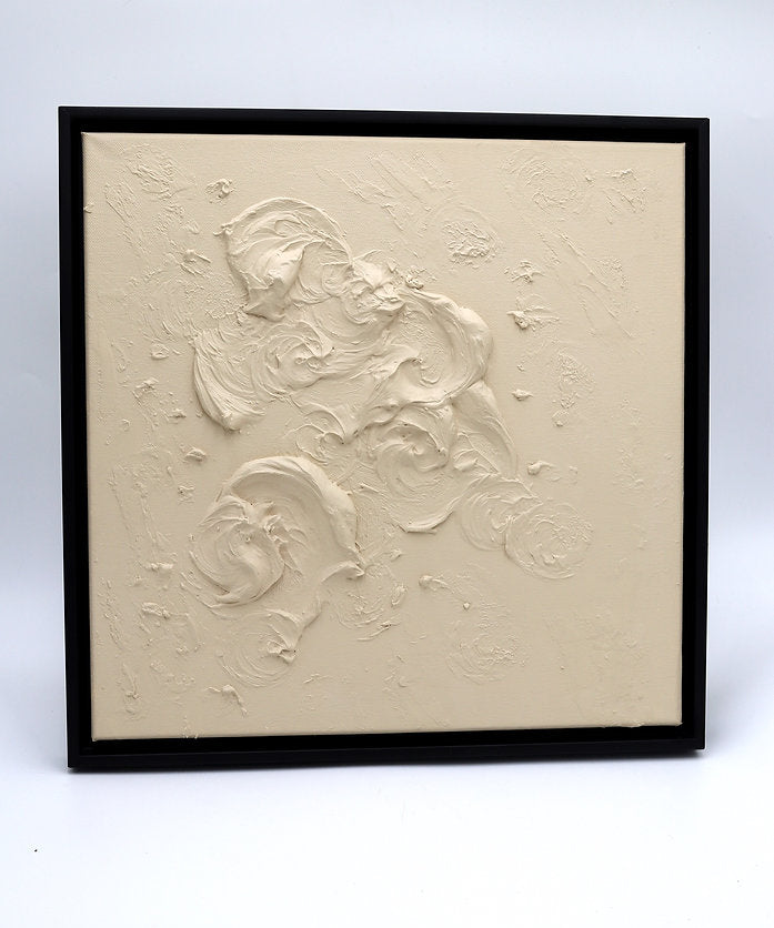 Nude No.3, textured wall art by pluto. Dubai