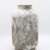 Akilah vase in Stone, hand-finished sculptural vase by pluto. Dubai