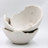 Large Eries bowl, hand-poured soy wax candle in sculptural Eries bowl, pluto. Dubai