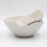 Small Eries bowl, Eries bowl candle by pluto., hand-finished in Dubai