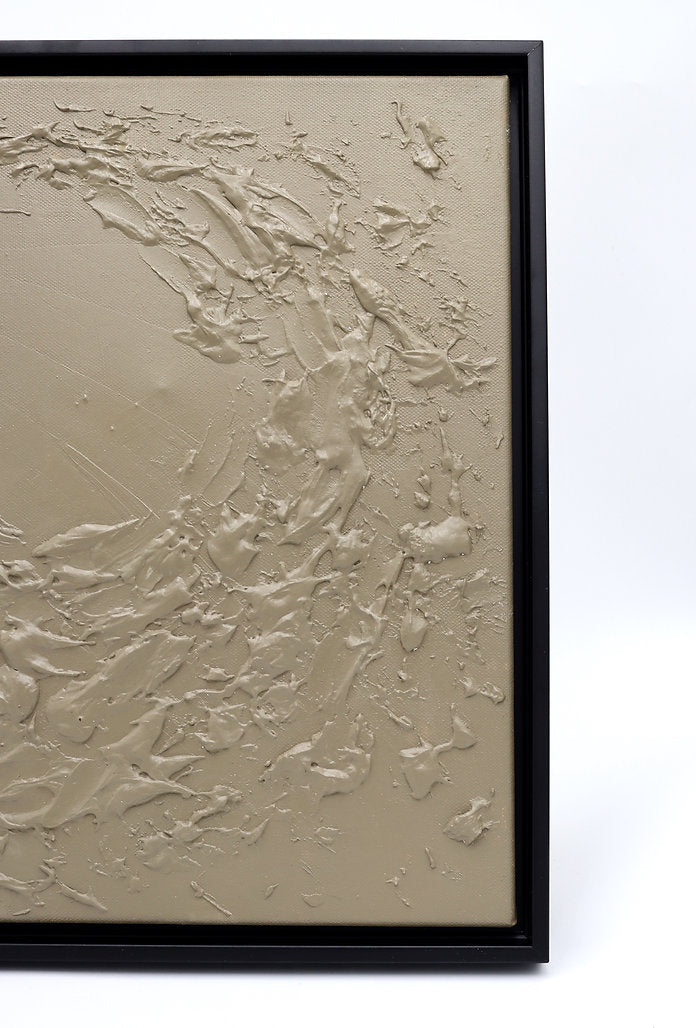 Nude No.1, pluto. wall art, hand-finished in Dubai