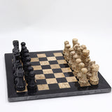Iris Marble chess board, hand-finished home decor by pluto. Dubai