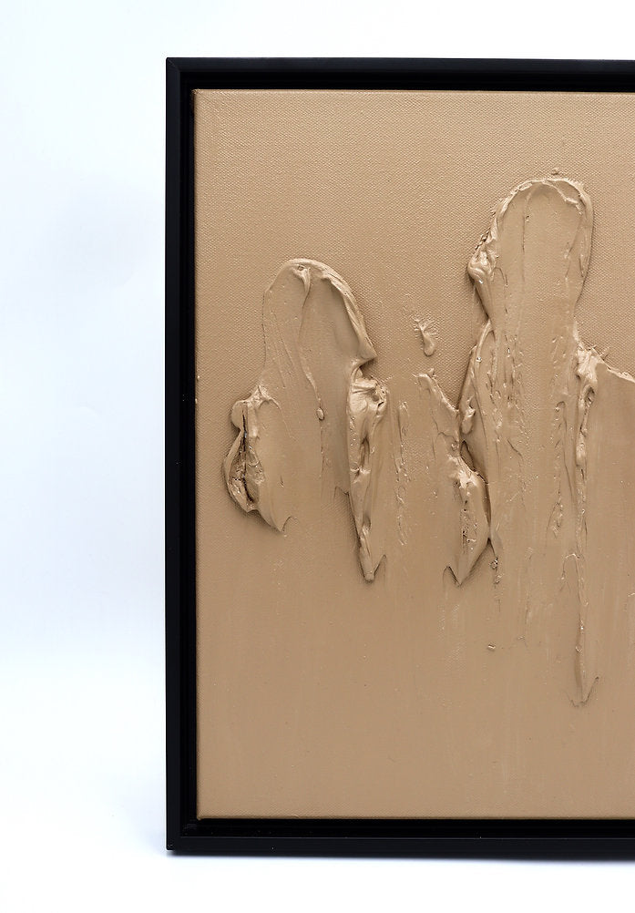 Nude No.2, pluto. wall art, hand-finished in Dubai